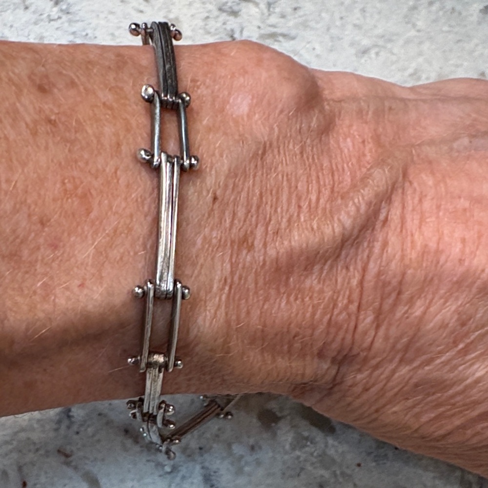 Sterling Silver Link Bracelet